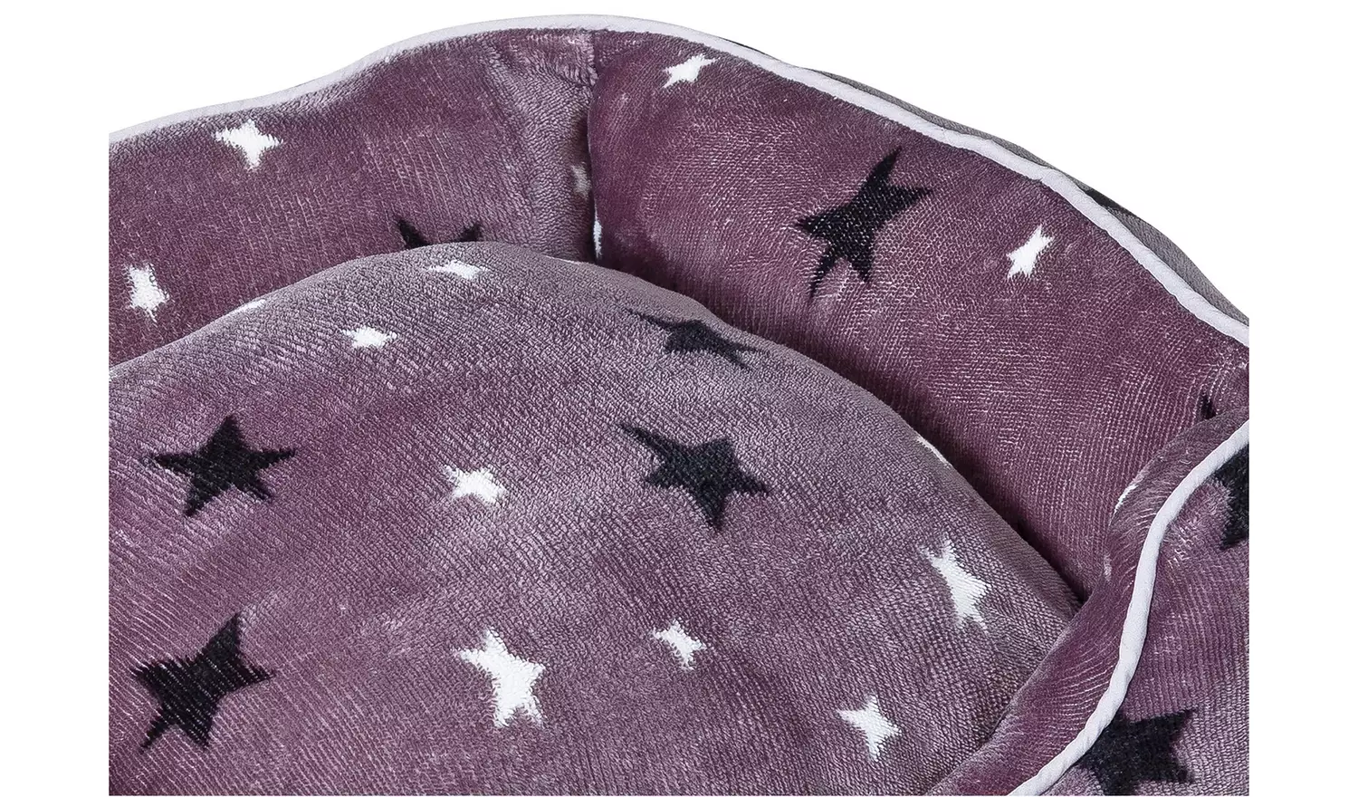 Stars Plush Square Bed - Small