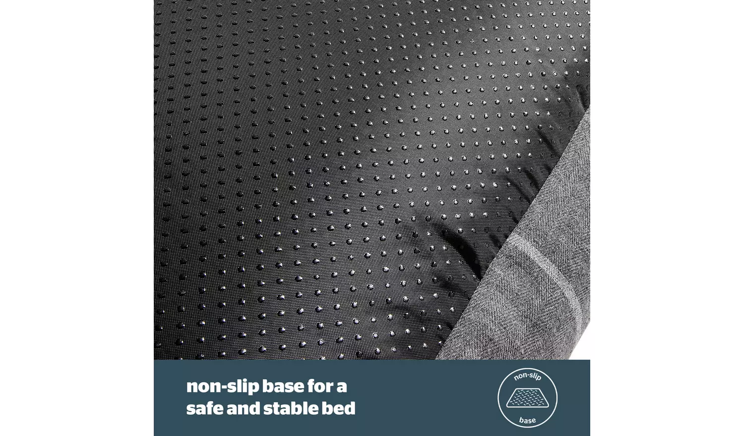 Silentnight Impress Memory Foam Pet Bed Grey - Medium