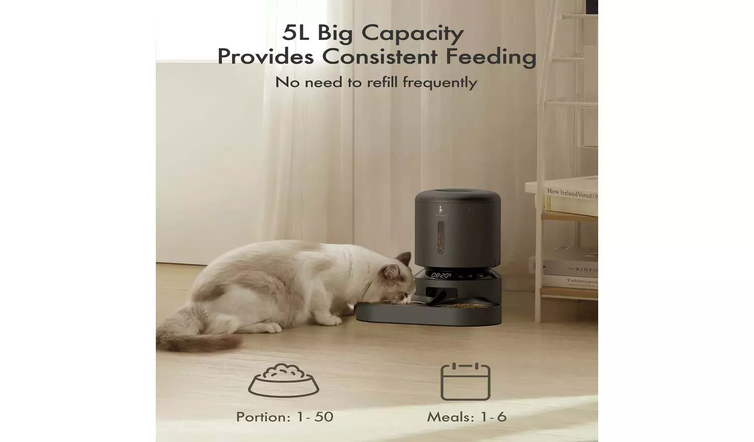 PETLIBRO 5L Granary Dual Food Tray