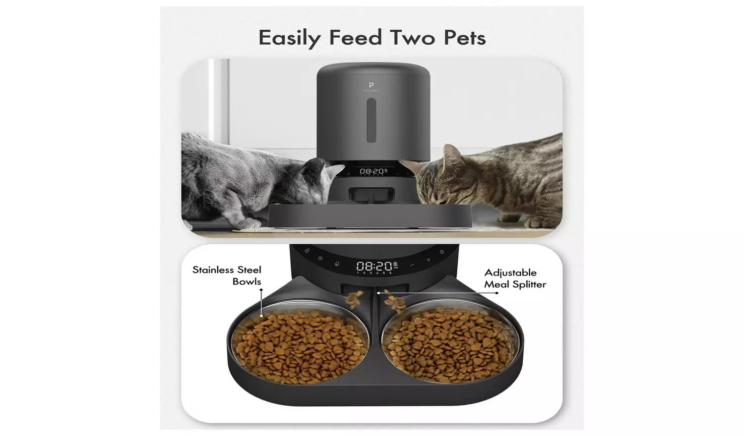 PETLIBRO 5L Granary Dual Food Tray