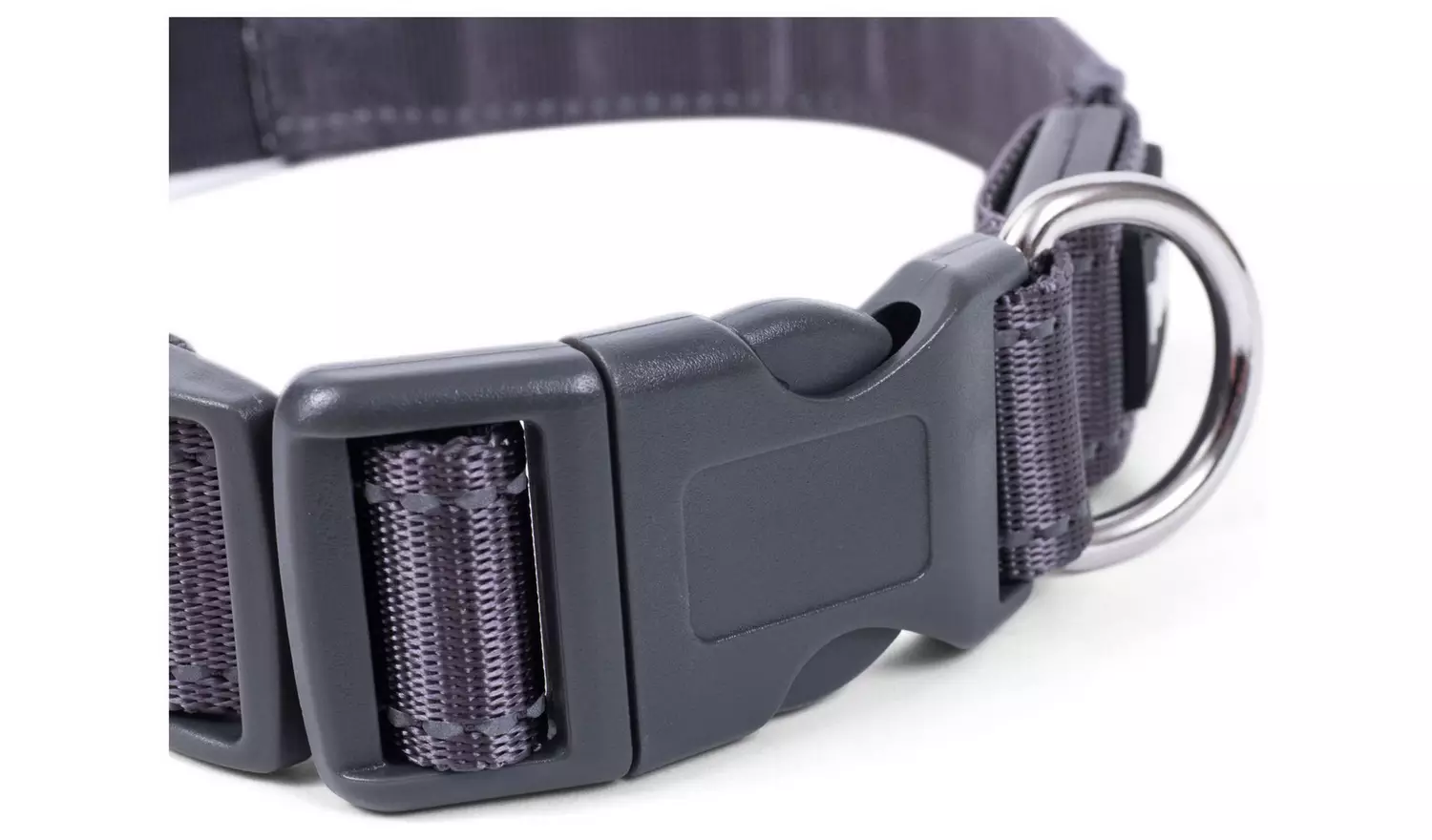 Petface Reflective Flashing Yellow Dog Collar - Large