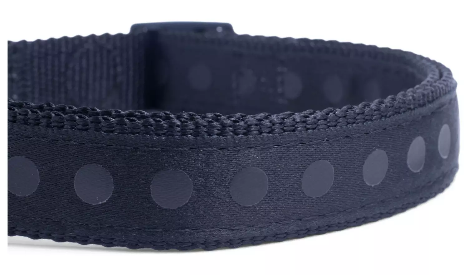 Petface Black Tonal Dots Dog Collar - Small