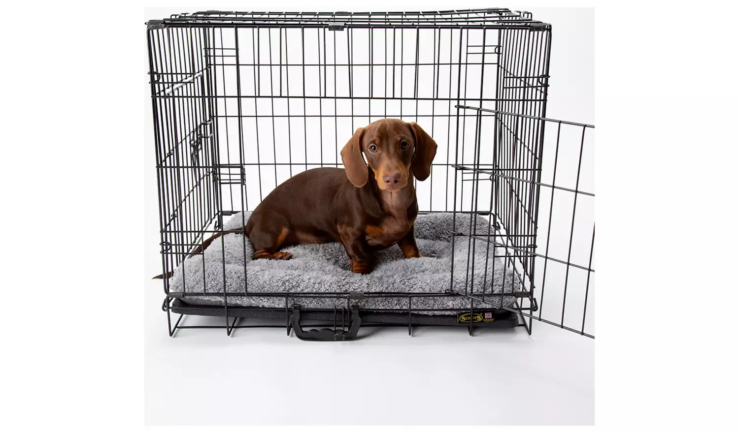 Scruffs Cosy Dog Grey Crate Mat - Medium