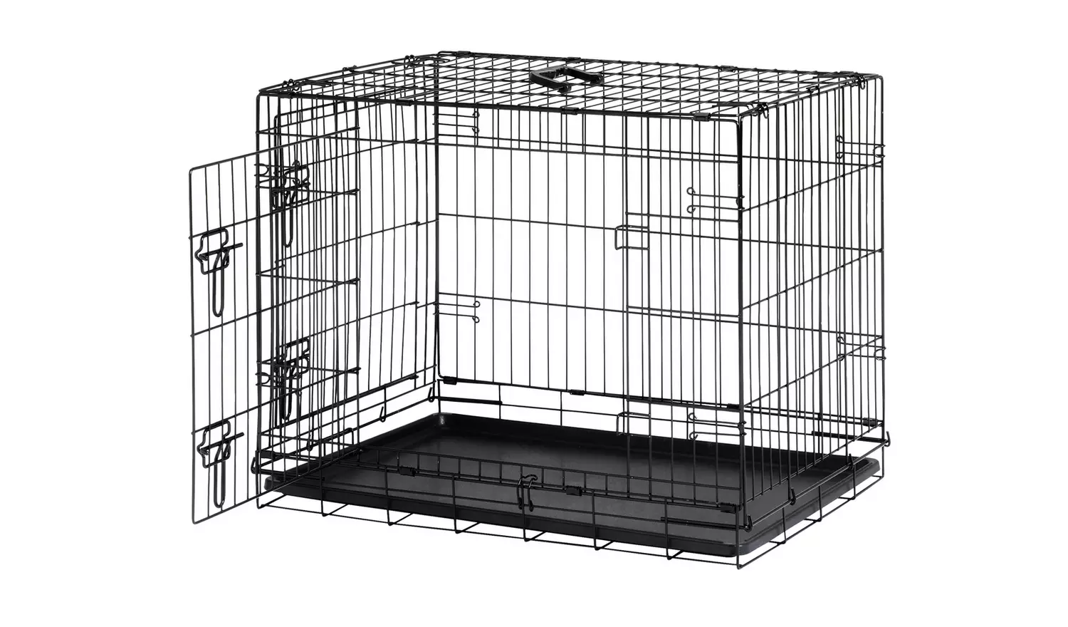 Double Door 30 inch Pet Cage - Medium