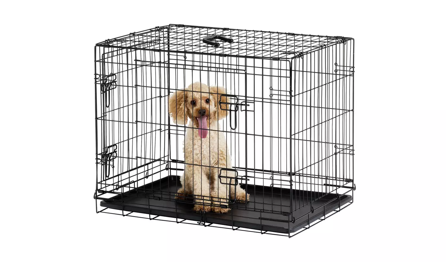 Double Door 30 inch Pet Cage - Medium
