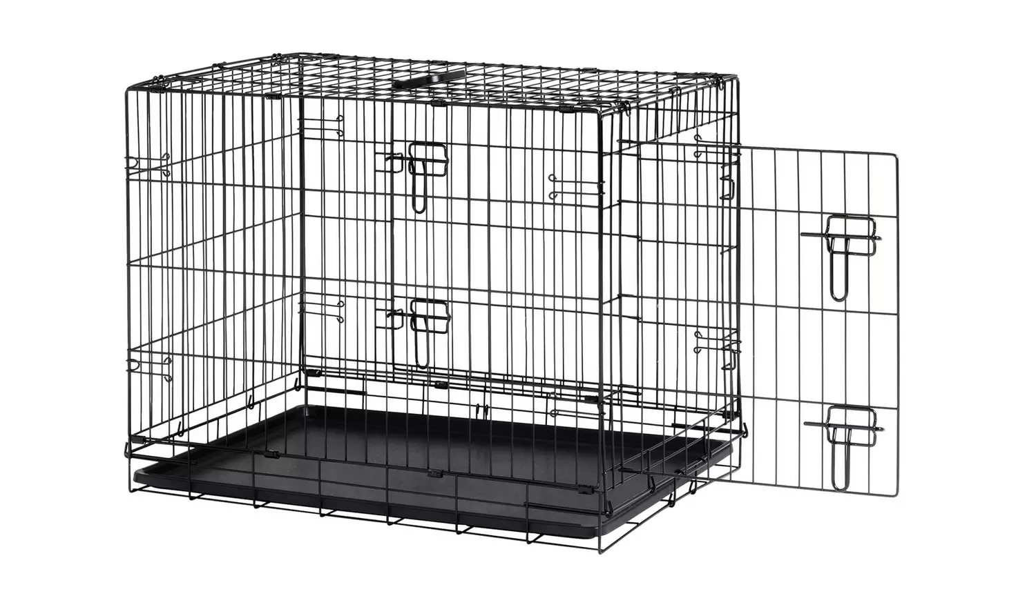 Double Door 30 inch Pet Cage - Medium