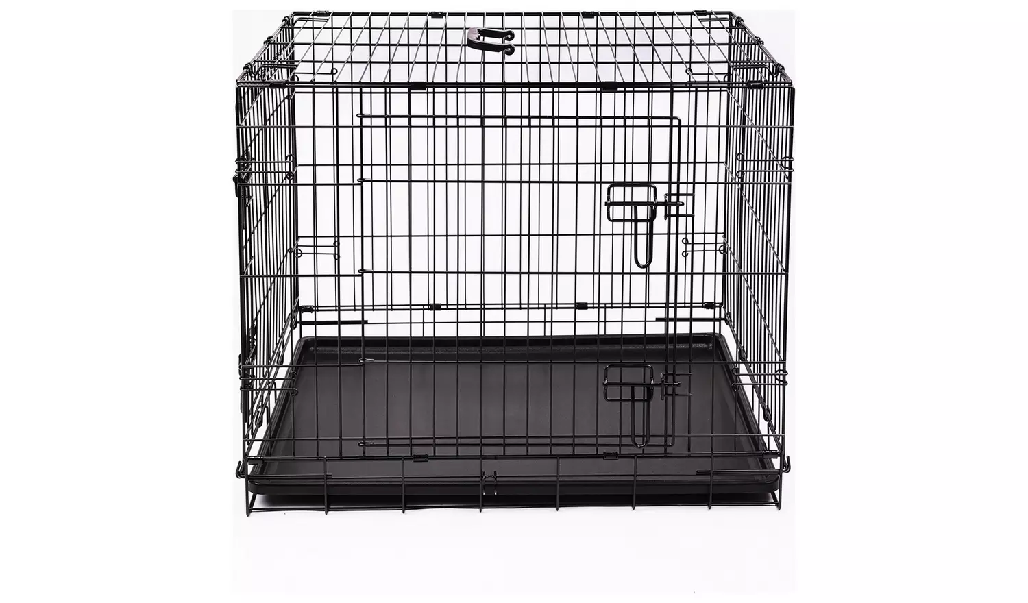Double Door 30 inch Pet Cage - Medium