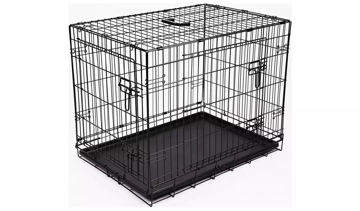 Double Door 30 inch Pet Cage - Medium