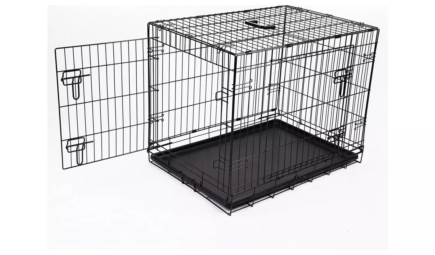 Double Door 30 inch Pet Cage - Medium