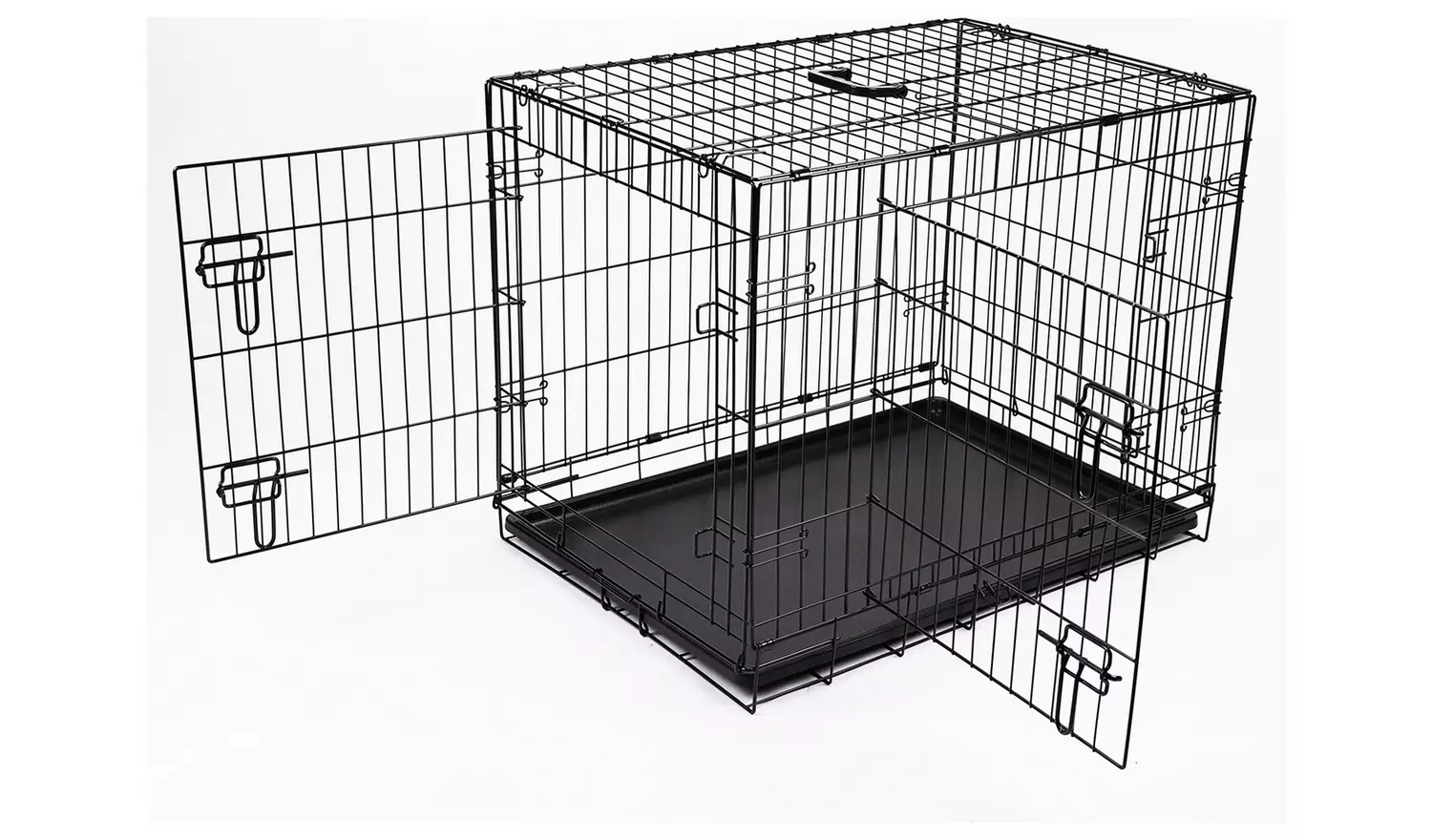 Double Door 30 inch Pet Cage - Medium
