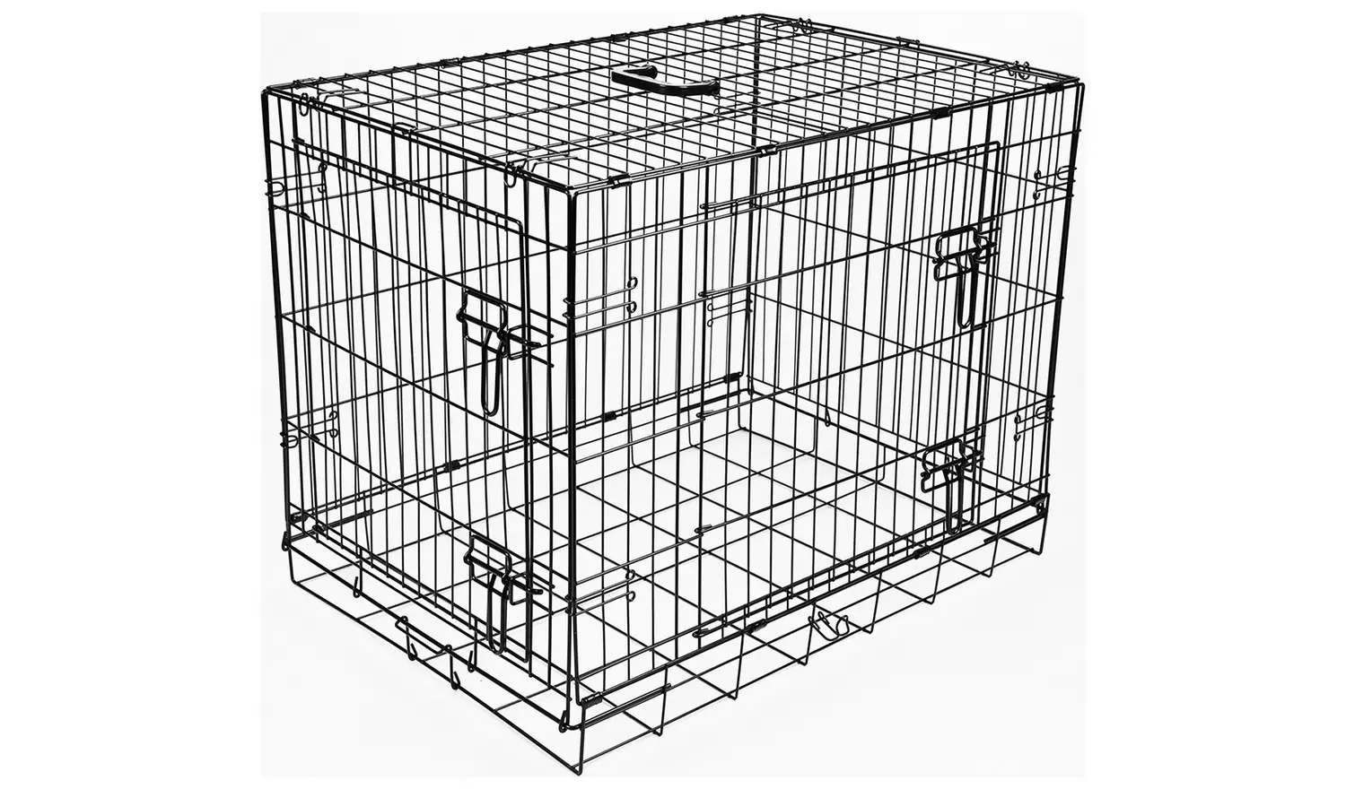 Double Door 30 inch Pet Cage - Medium