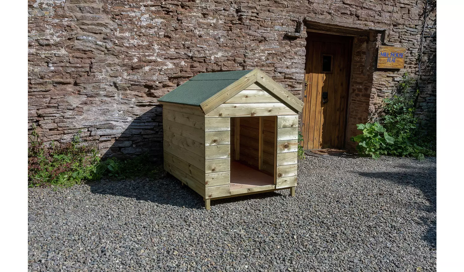 Forest Garden Wooden Dog Kennel
