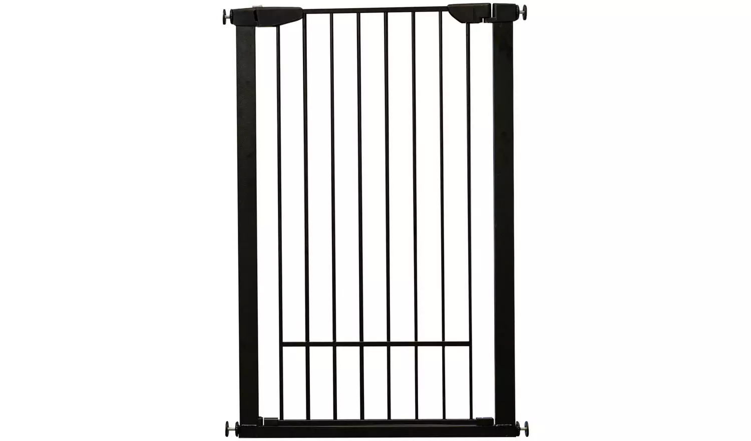 Extra Tall Pressure Fit Pet Gate - Black