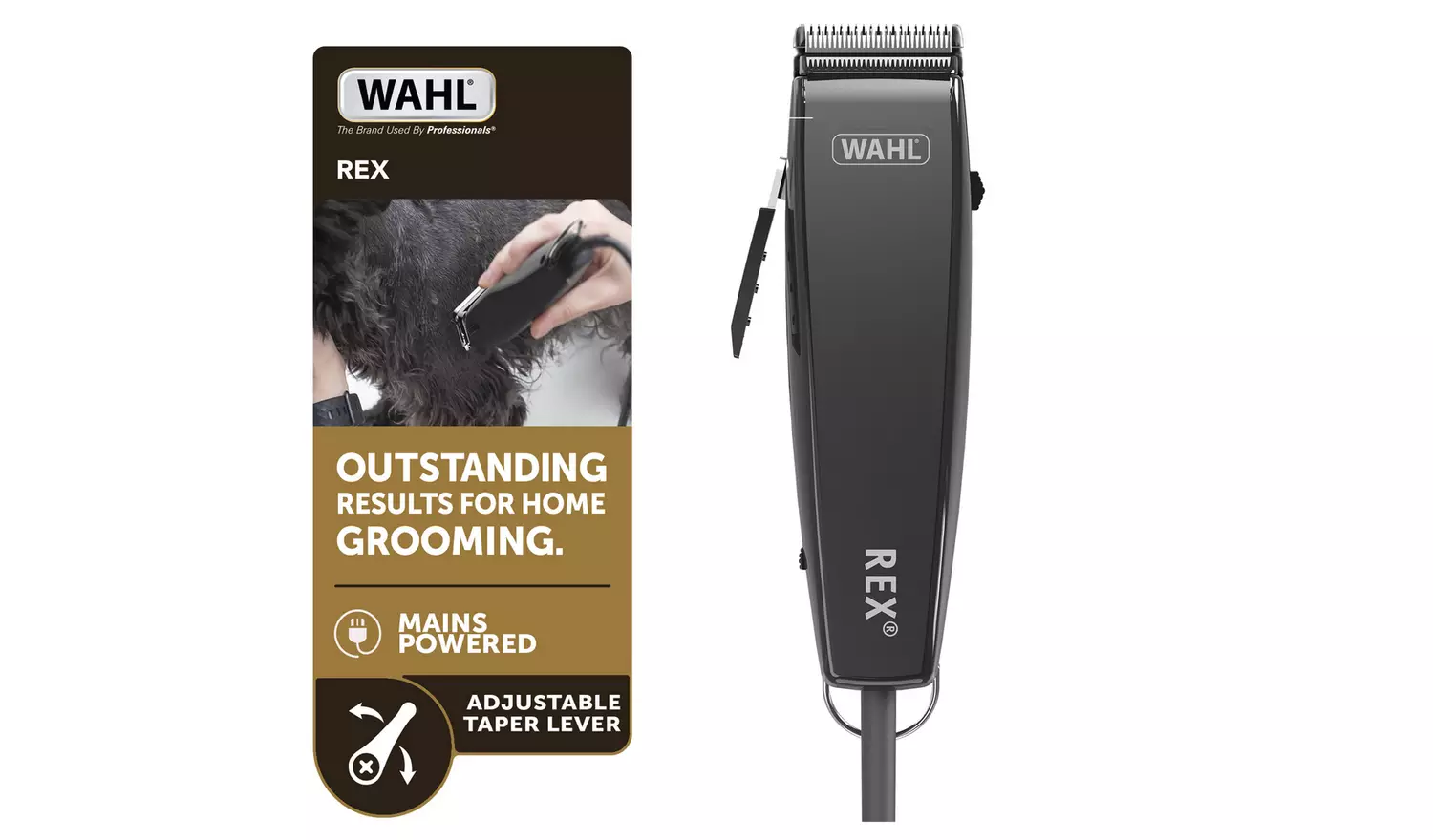 Wahl Rex Corded Dog Clipper Kit