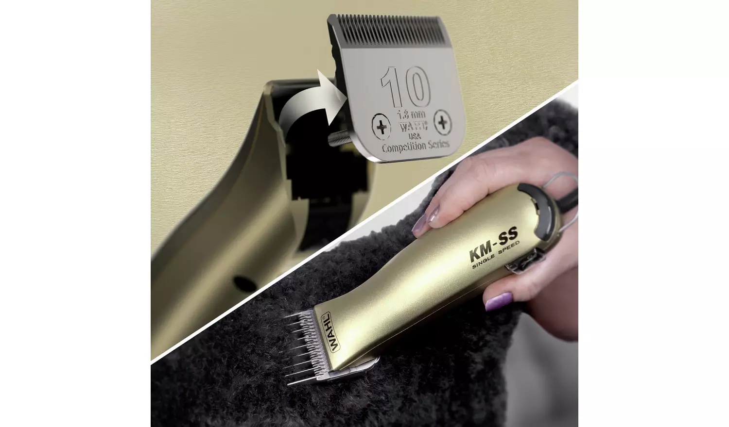 Wahl KM-SS Corded Dog Clipper Kit