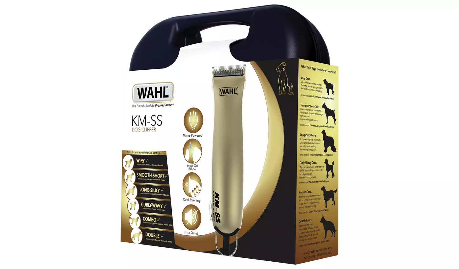 Wahl KM-SS Corded Dog Clipper Kit