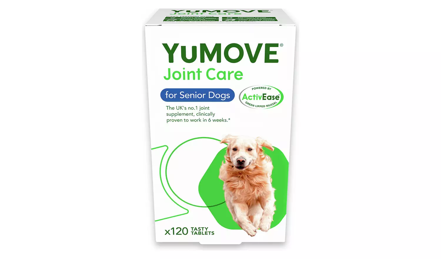 Yumove Joint Supplement Senior Dog Tablets - 120