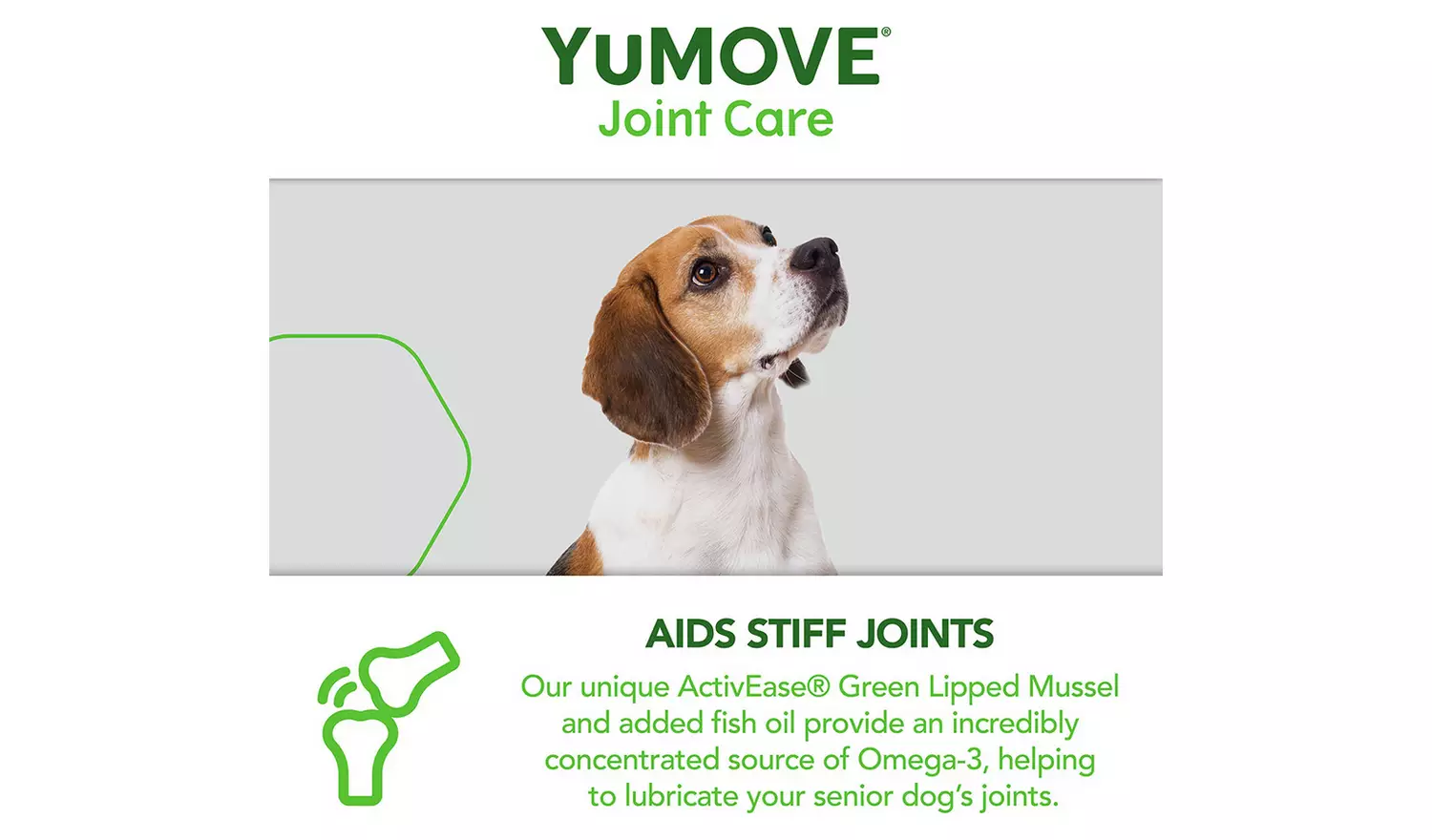 Yumove Joint Supplement Senior Dog Tablets - 120