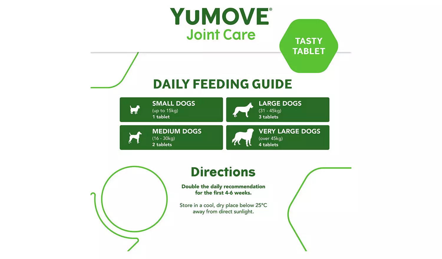Yumove Joint Supplement Senior Dog Tablets - 120