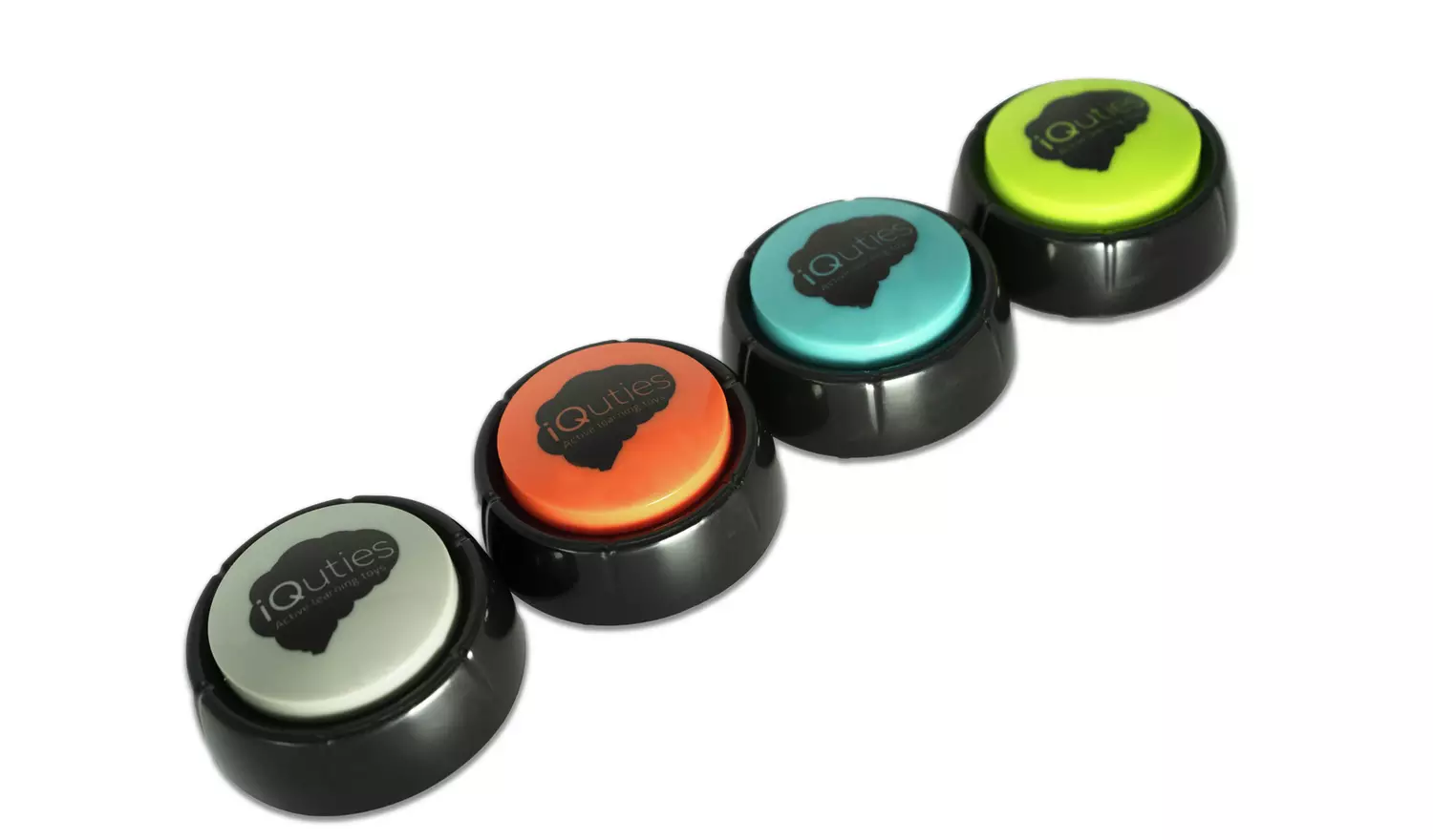 Iquties Recordable Dog Training Buttons - Pack of 4