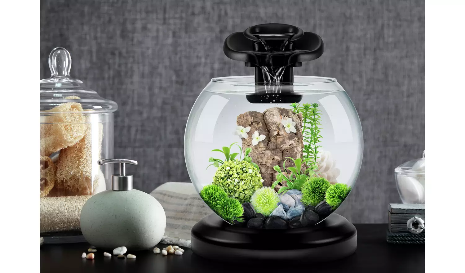 Tetra Duo Waterfall Cascade Globe