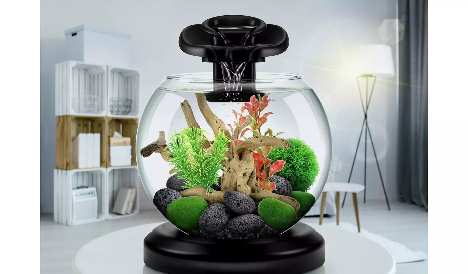 Tetra Duo Waterfall Cascade Globe