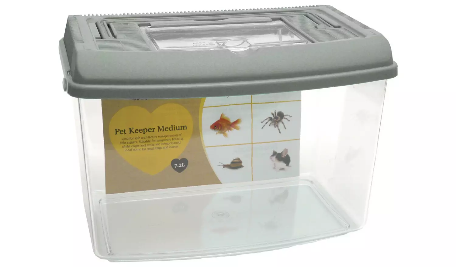 Rosewood 7.2L Plastic Fish Tank - Medium