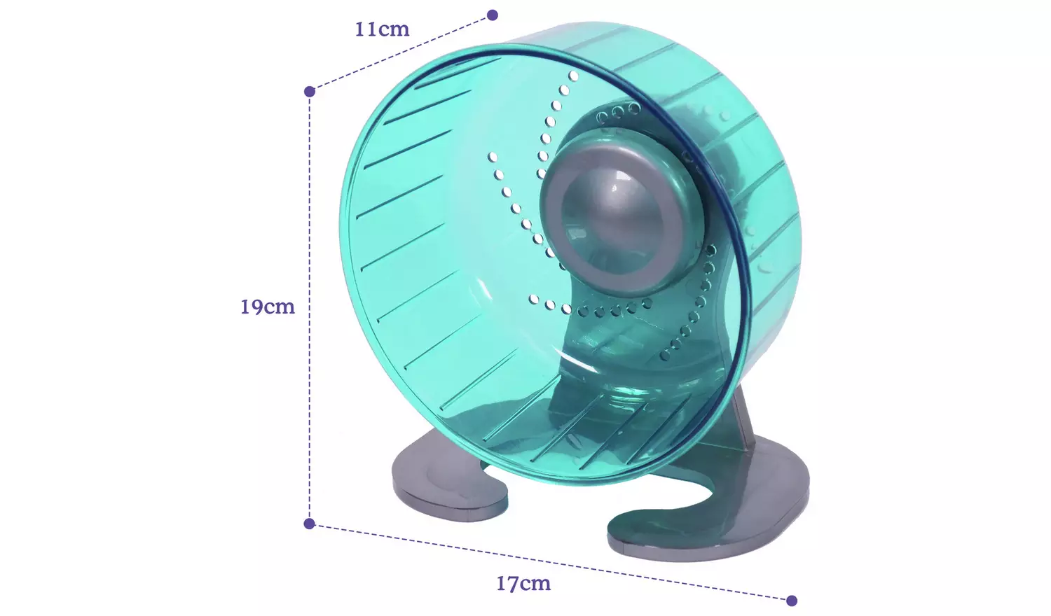 Rosewood Hamster Exercise Wheel - Blue
