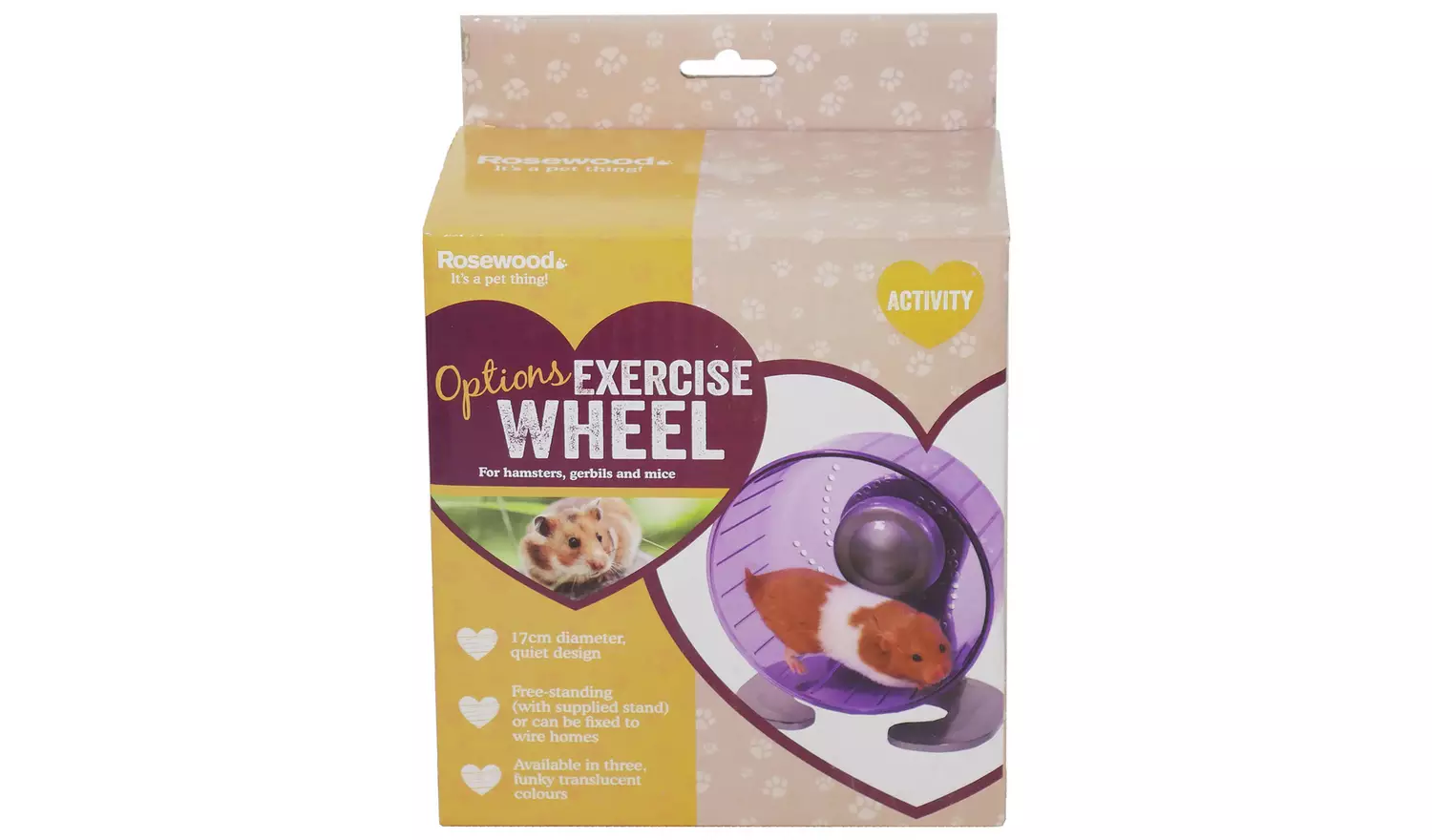 Rosewood Hamster Exercise Wheel - Blue