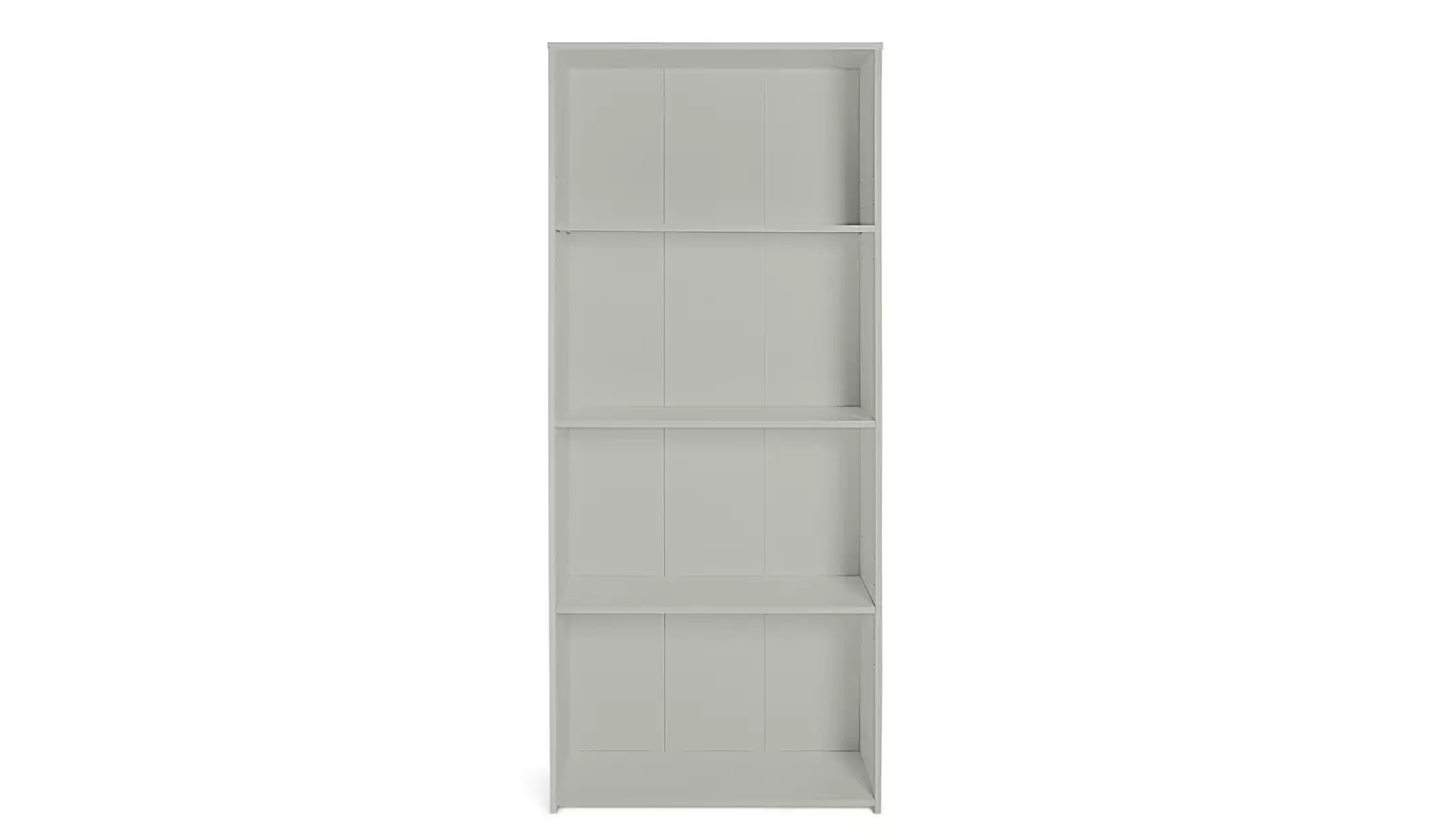 Argos Home Malibu Wide Bookcase - Grey