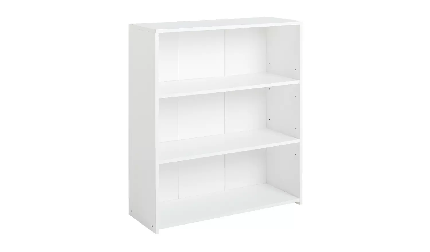 Argos Home Malibu Short Bookcase - White
