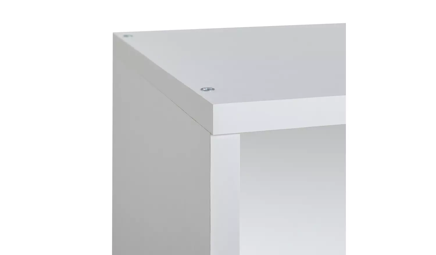 Argos Home Malibu Short Bookcase - White