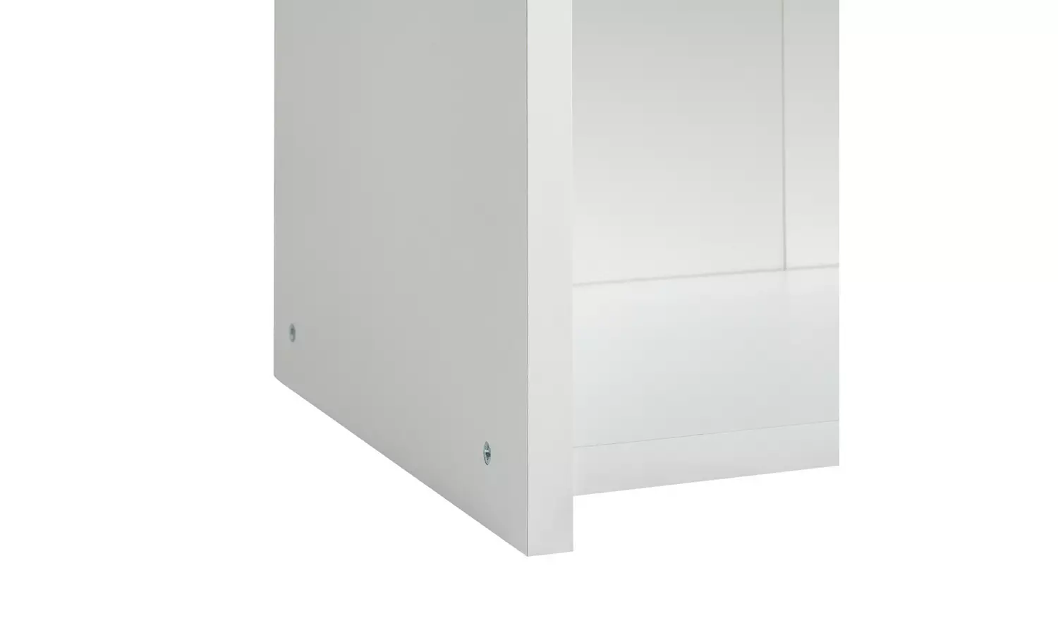 Argos Home Malibu Short Bookcase - White