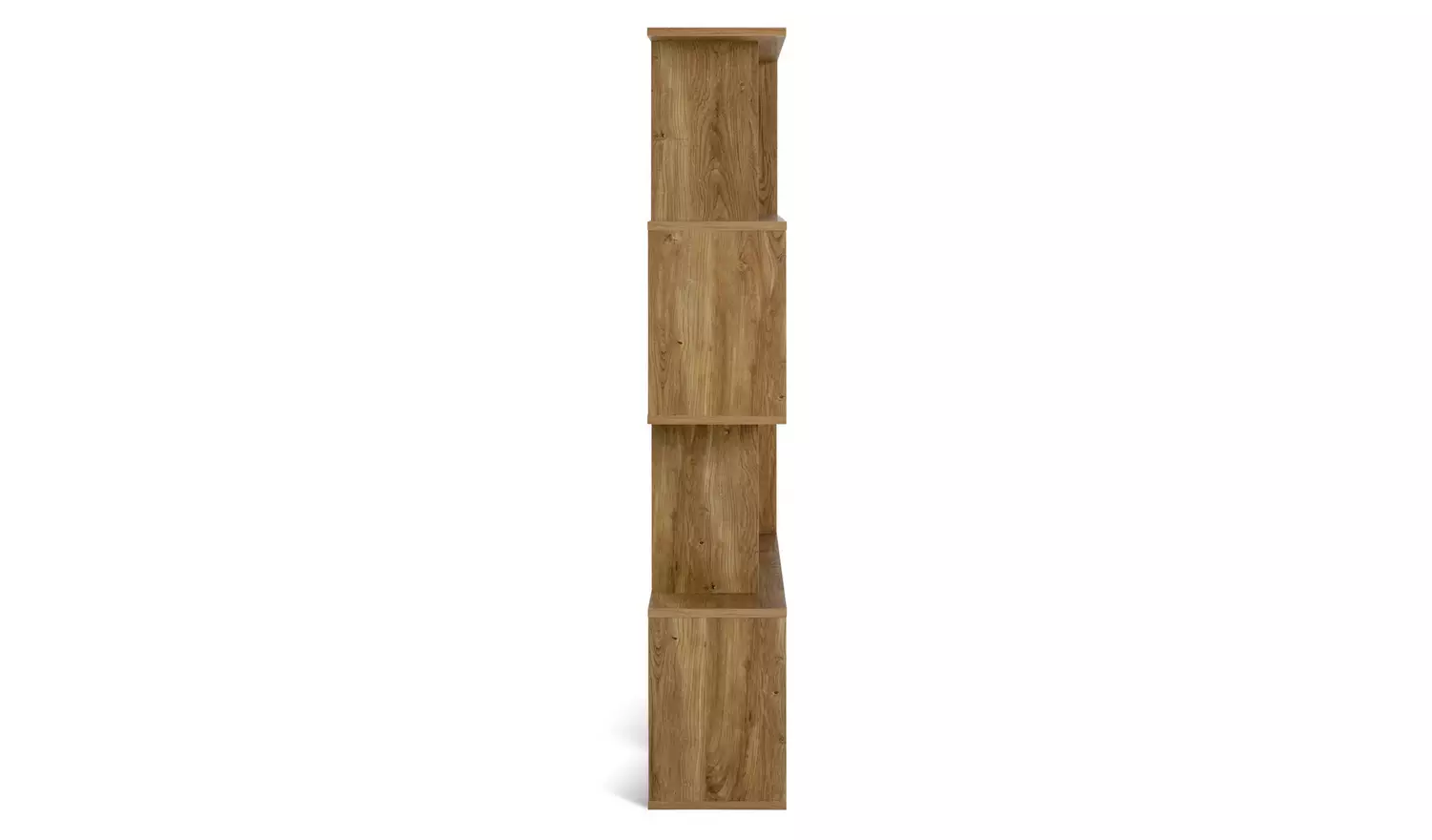 Habitat Nomad Blocked Bookcase - Oak