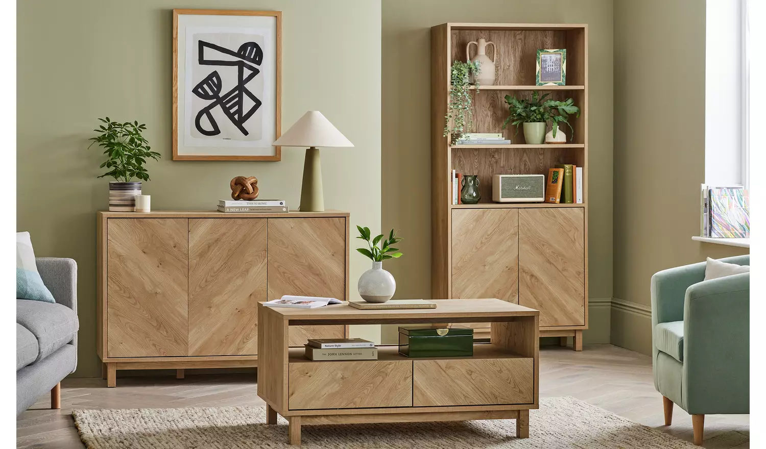 Habitat Fynn Bookcase - Oak