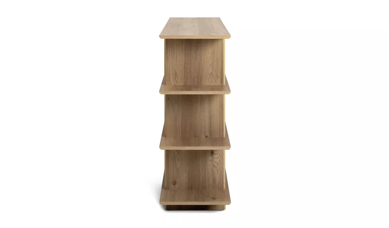Habitat Raymond Wide Bookcase - Oak