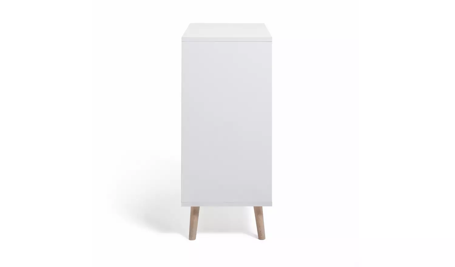 Habitat Skandi Deep Shelving Unit - White & Oak