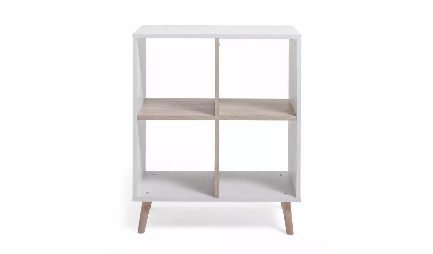 Habitat Skandi Deep Shelving Unit - White & Oak