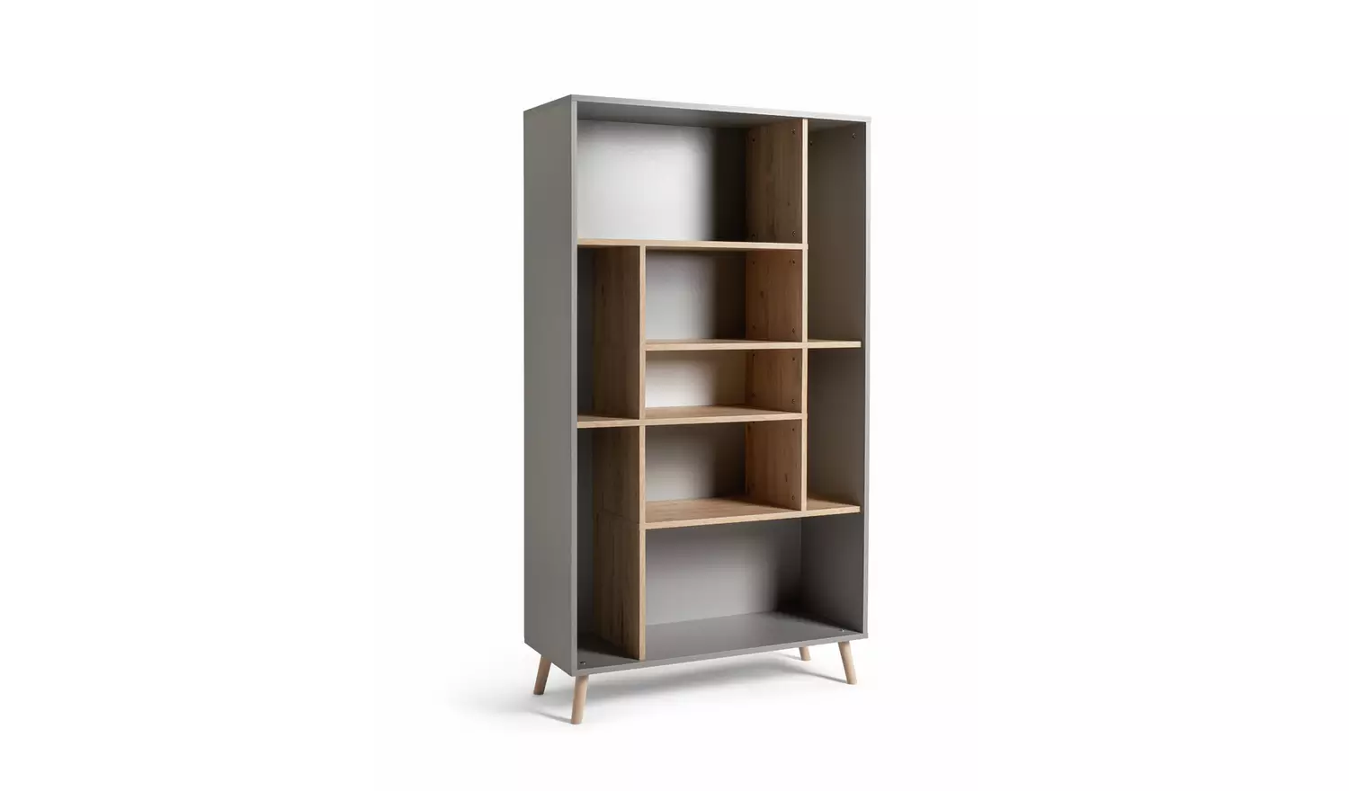 Habitat Skandi Wide Shelving Unit - Grey