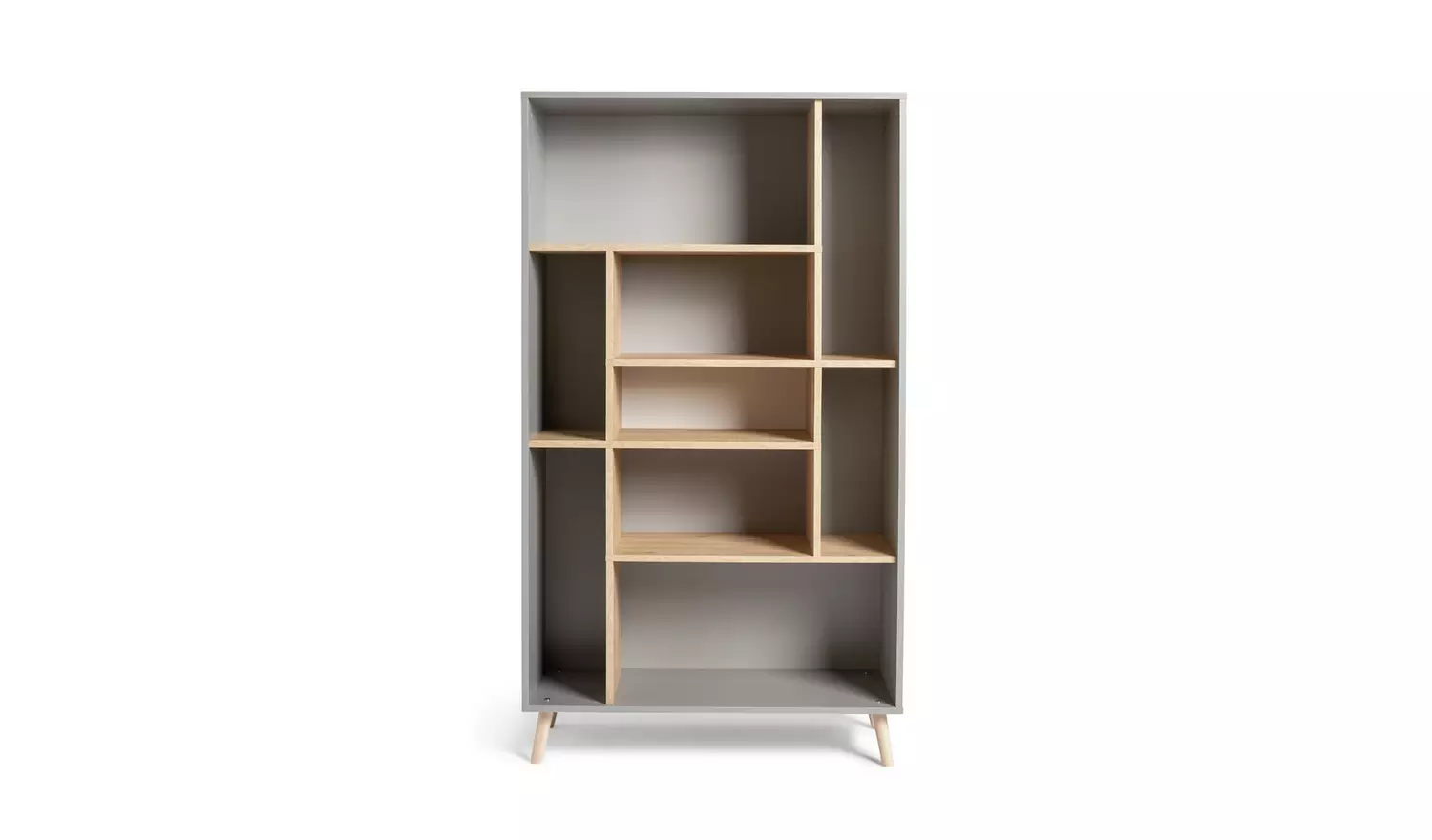 Habitat Skandi Wide Shelving Unit - Grey