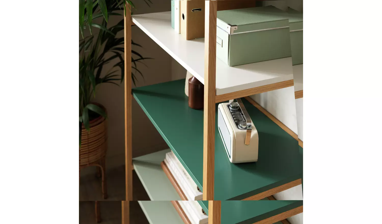 Habitat Jive Tall Shelving Unit - Green
