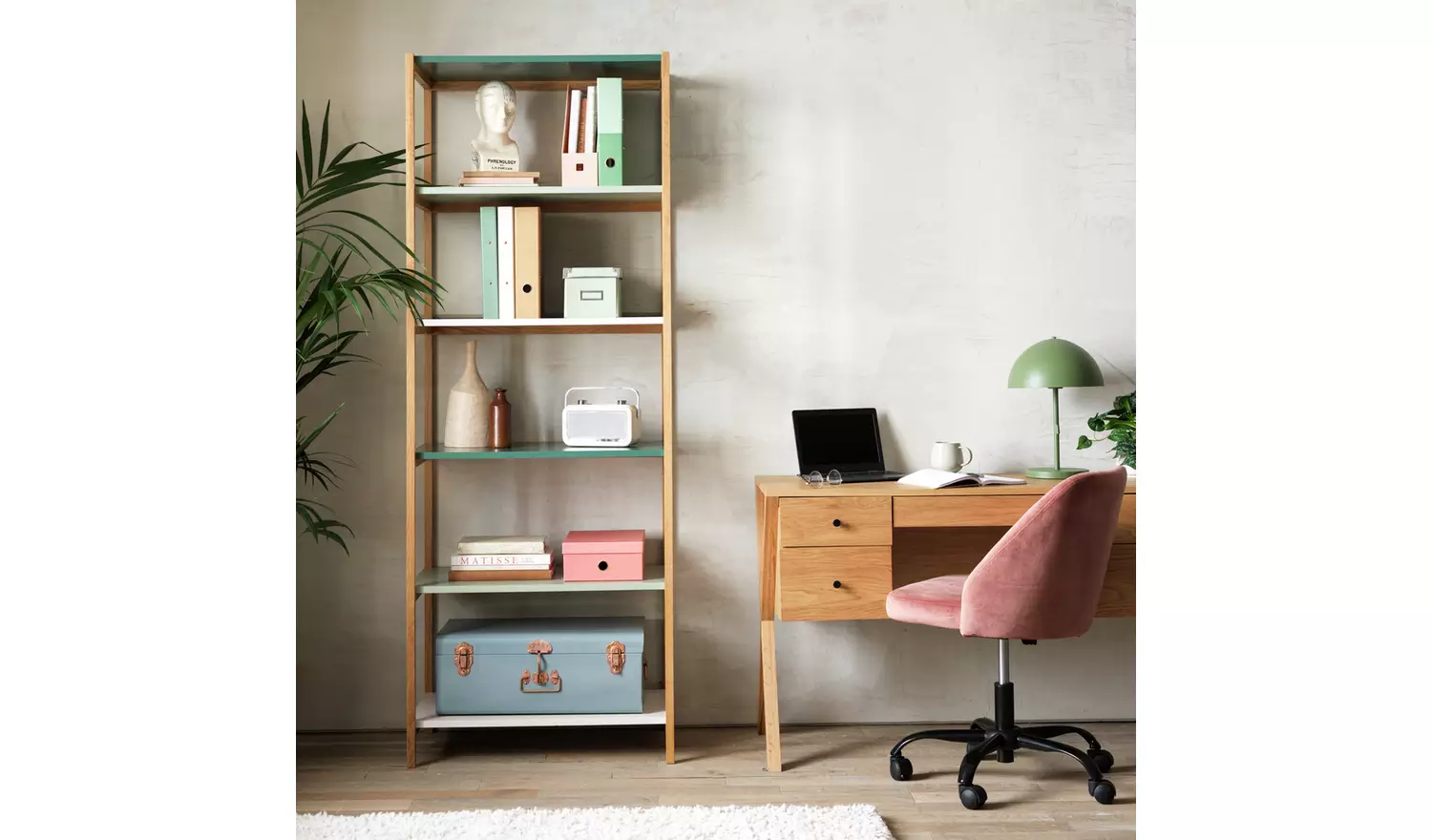 Habitat Jive Tall Shelving Unit - Green