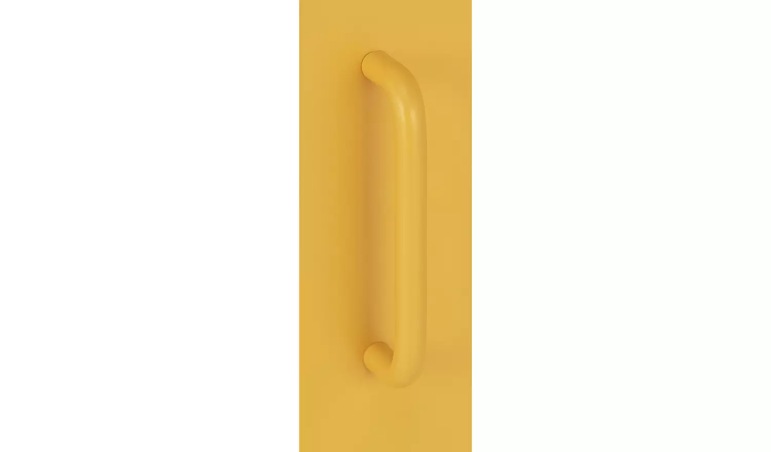 Habitat Tall 1 Door 4 Shelf Locker - Mustard