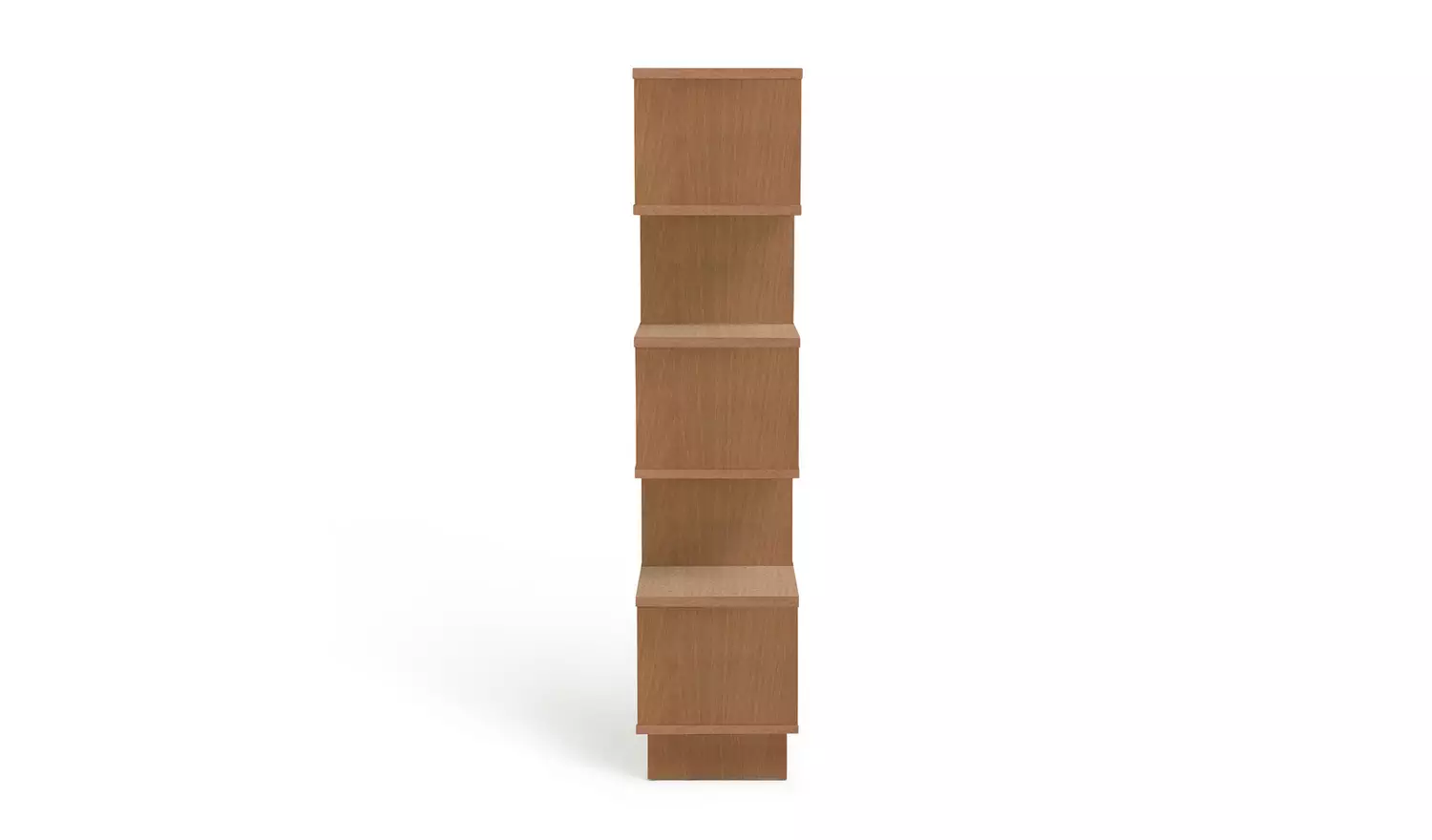 Argos Home Cube Wide Shelving Unit - Oak Effect