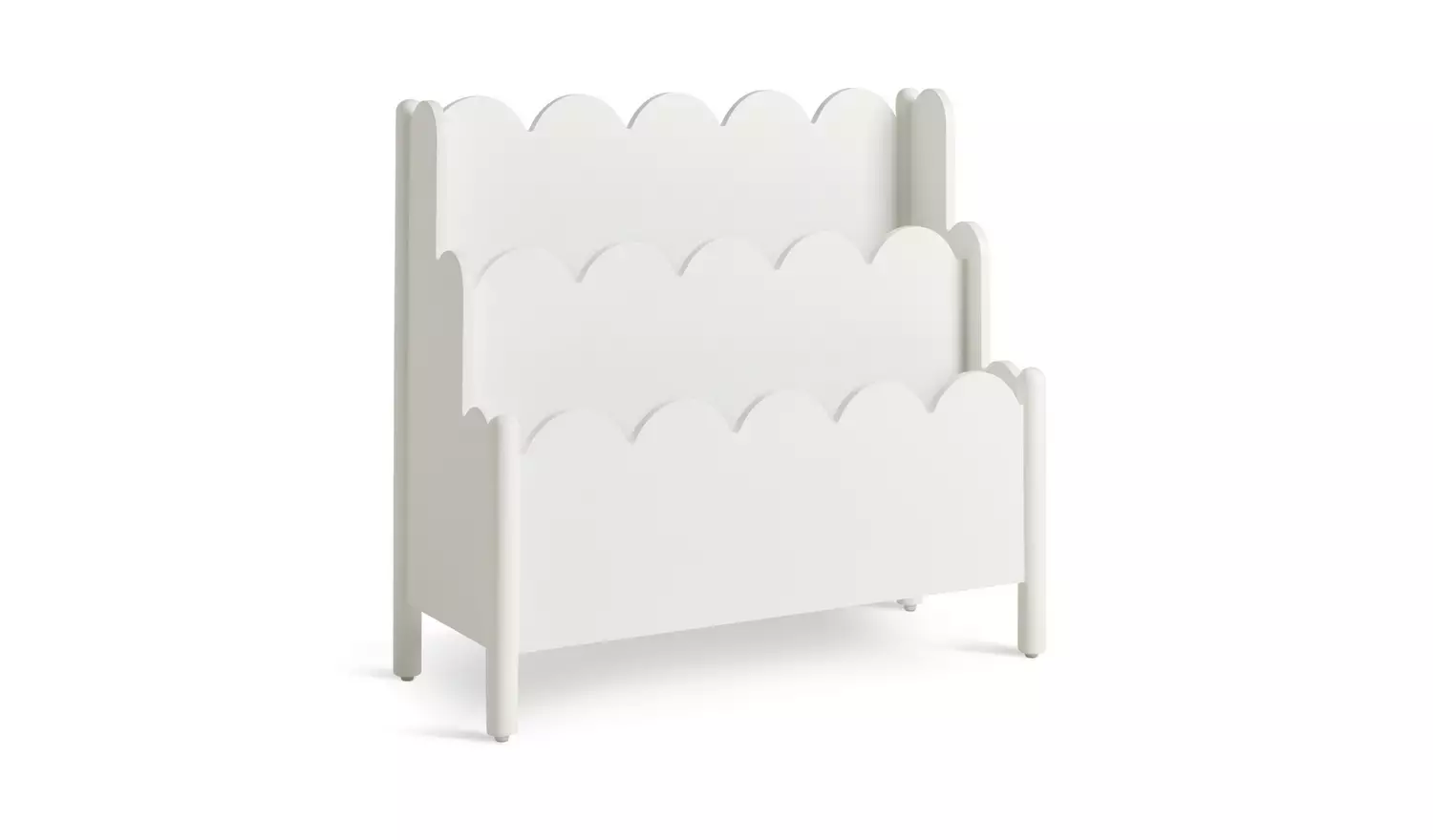 Habitat Kids Scalloped Bookcase - White