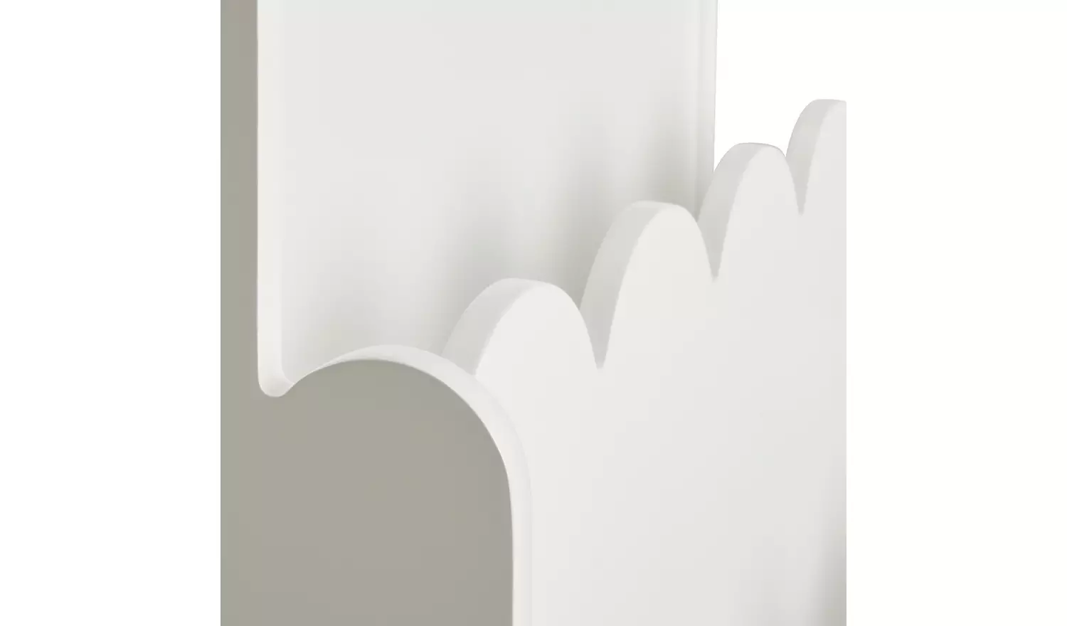 Habitat Kids Scalloped Bookcase - White