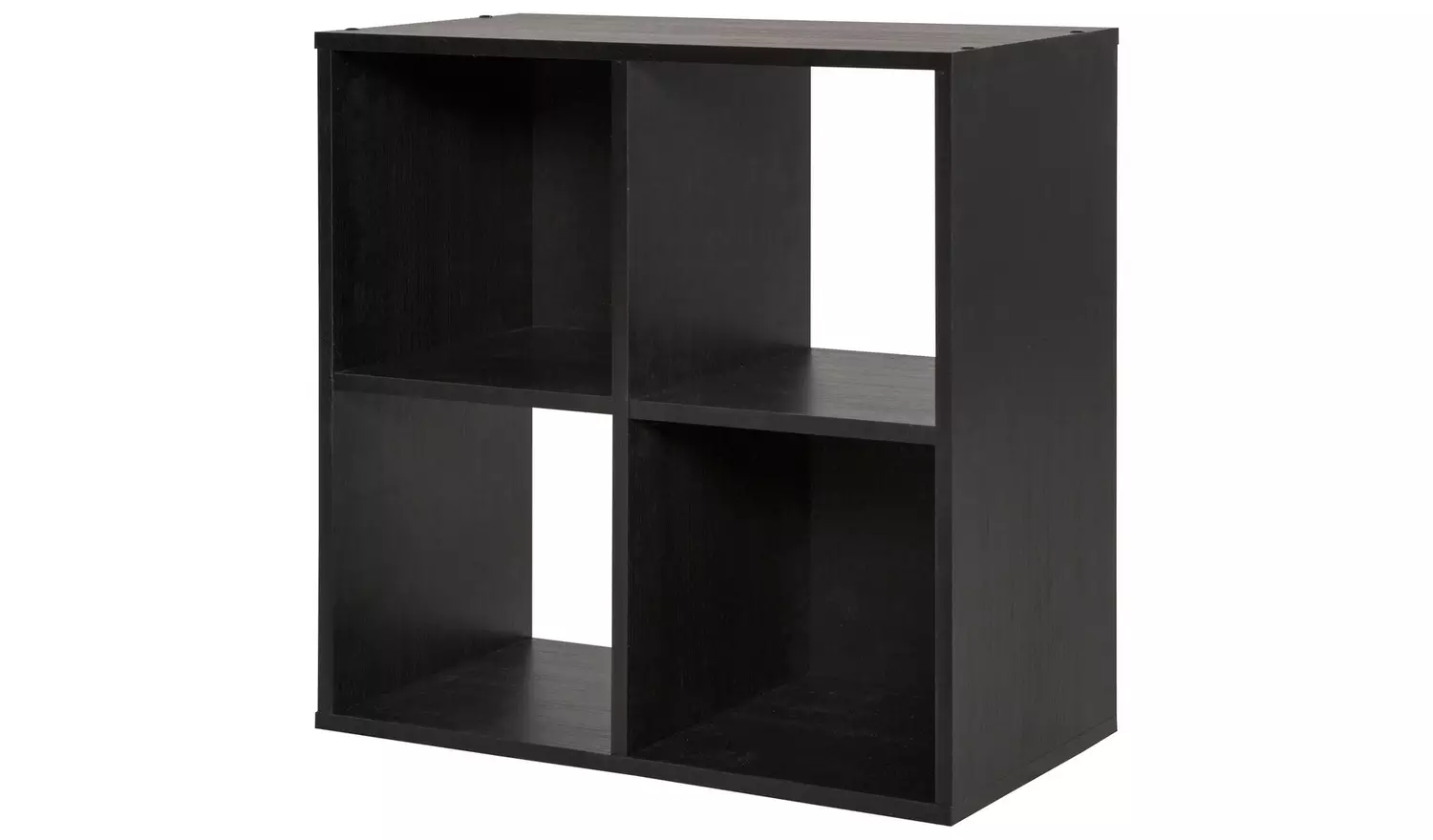 Argos Home Squares 4 Cube Storage Unit - Black