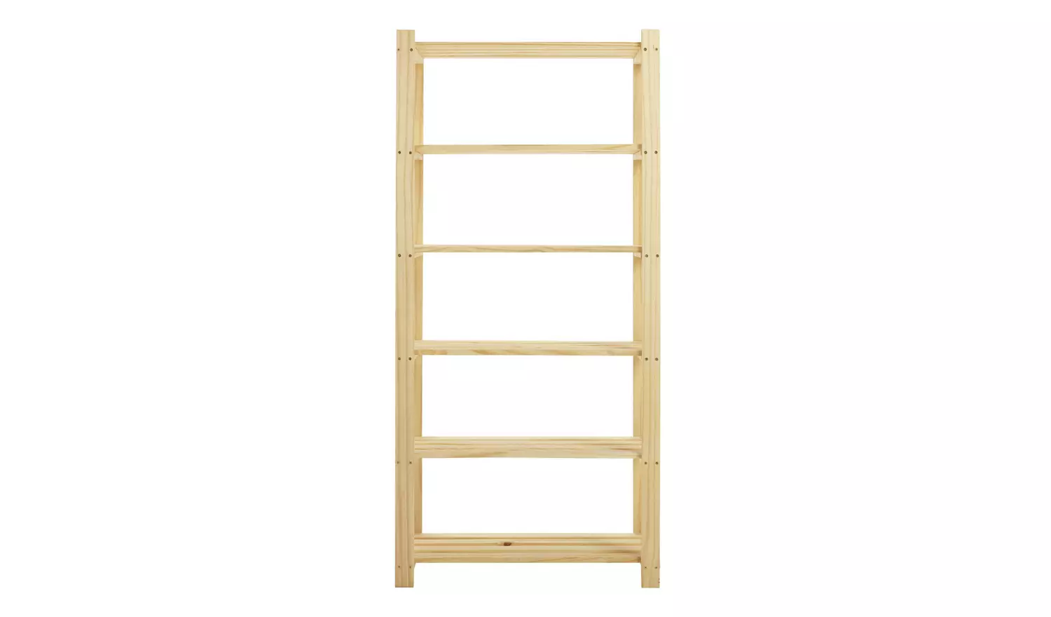 Argos Home Karee 6 Tier Shelving Unit - Natural