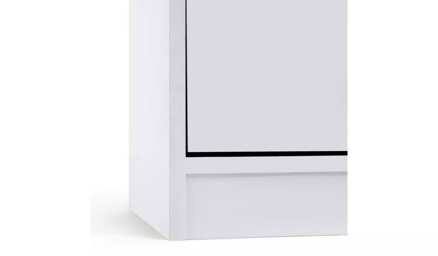 Argos Home Maine 2 Drawer Bookcase - White