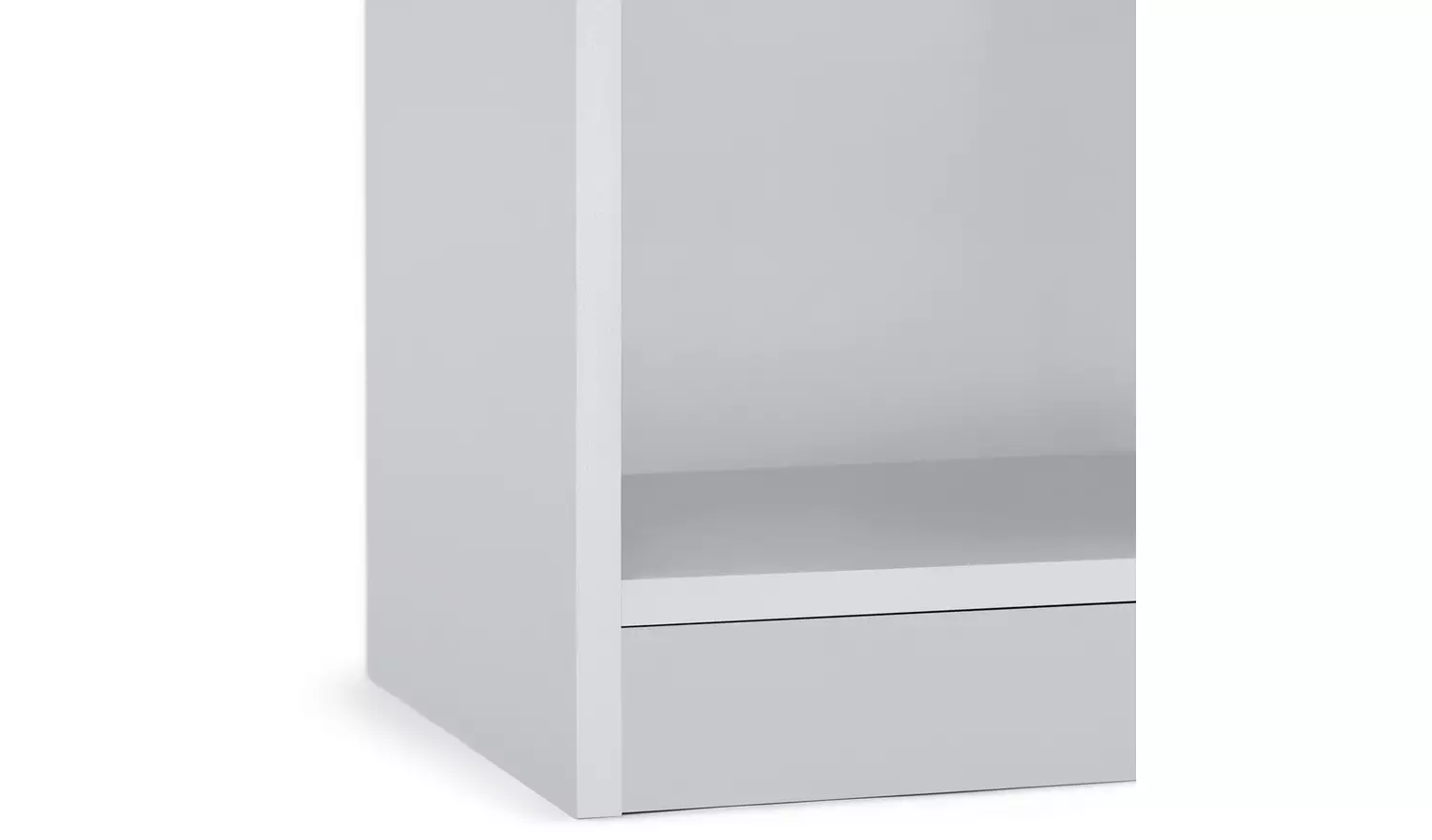 Argos Home Maine Short Bookcase - White